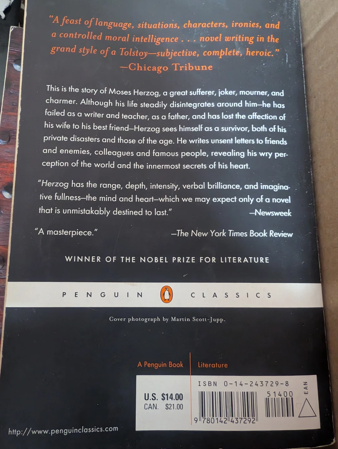 Herzog by Saul Bellow - Penguin Classics - photo 2