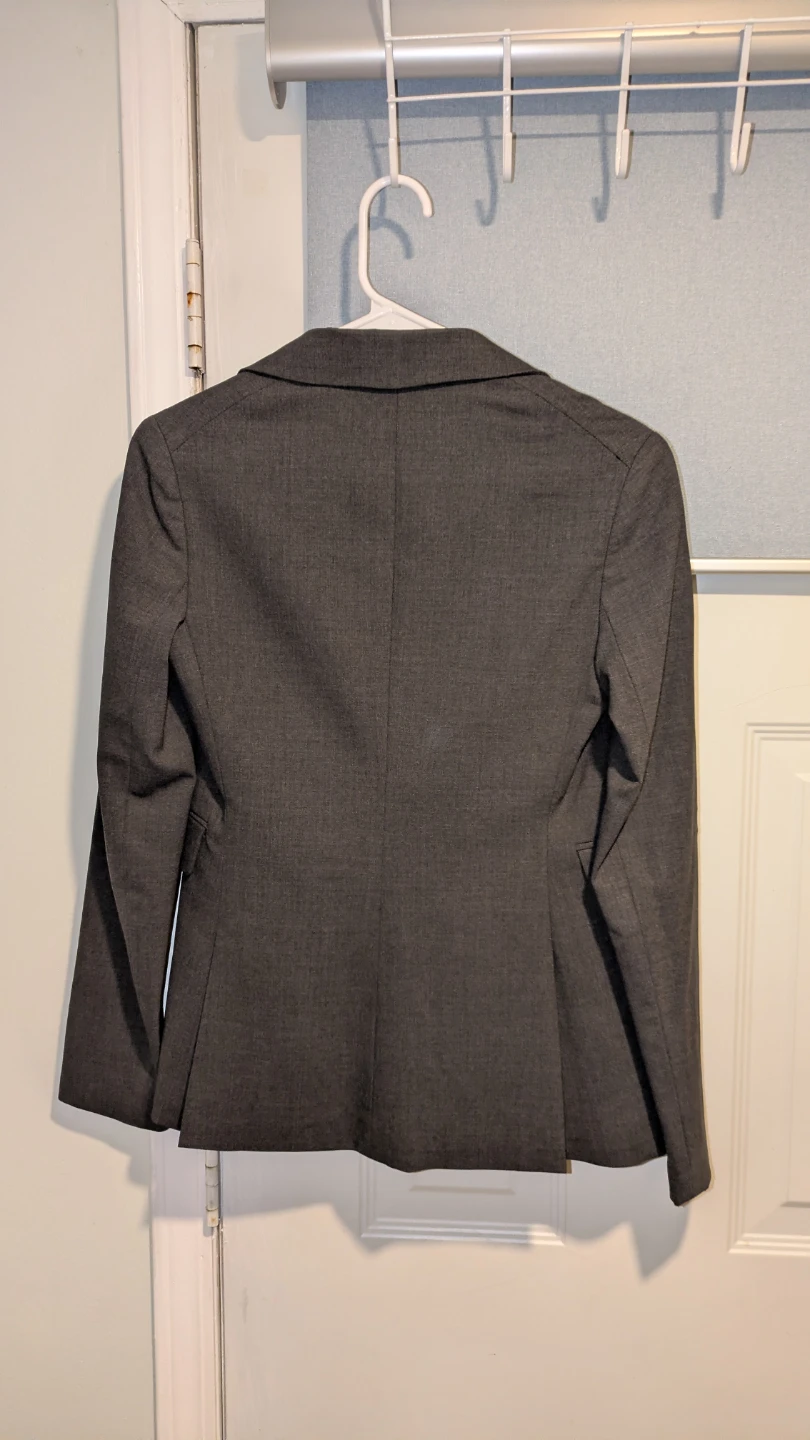 Theory Grey Tailored Blazer (Size 0-2) - photo 2