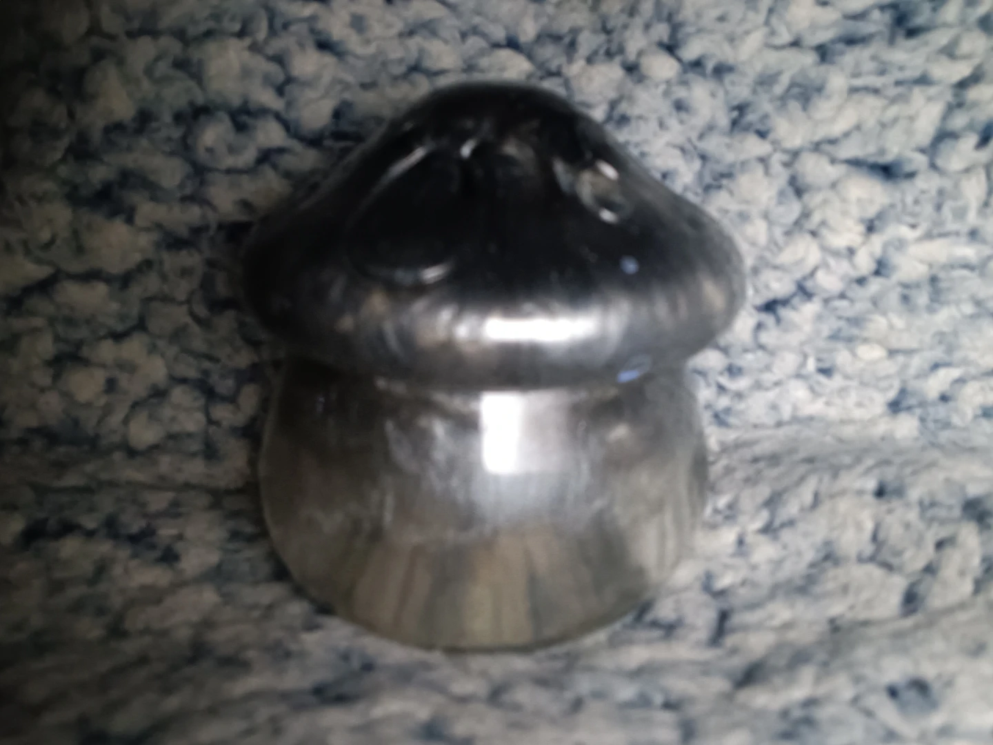 Resin Mushroom Jar