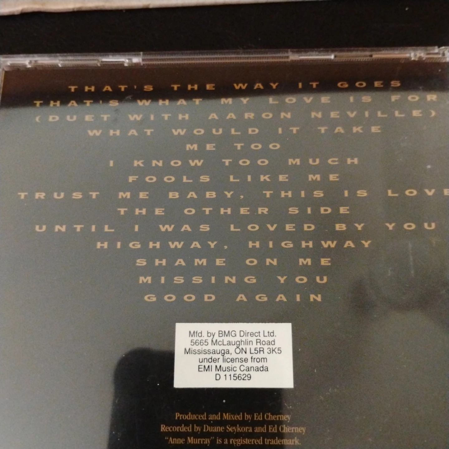 Anne Murray CD - photo 2