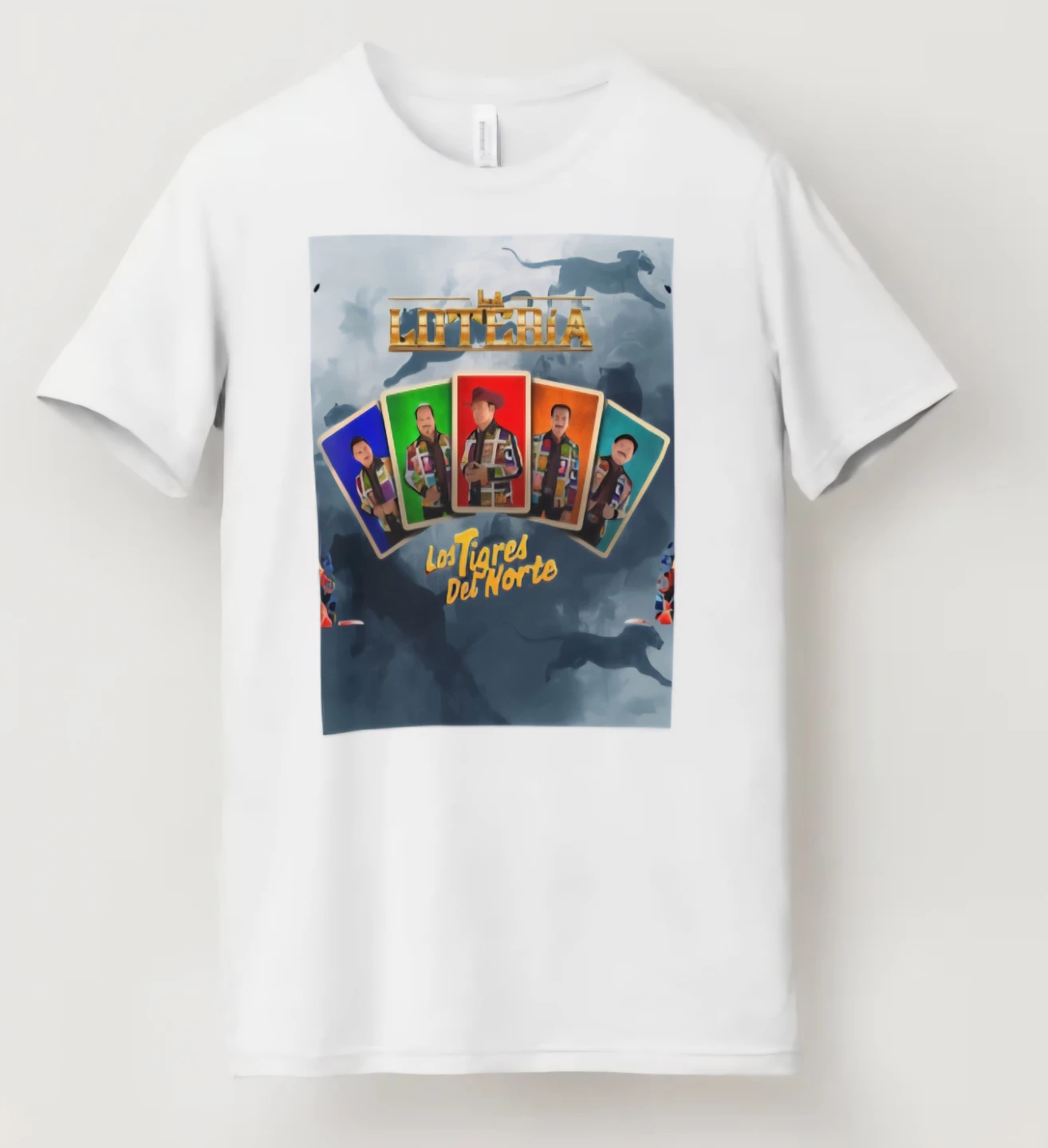 Los Tigres Del Norte "Loteria" Graphic T-Shirt - photo 2