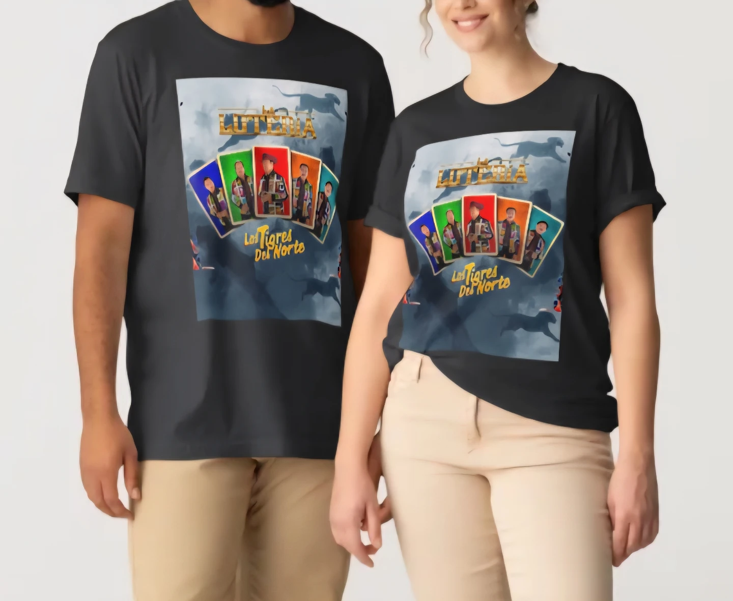 Los Tigres Del Norte "Loteria" Graphic T-Shirt - photo 3