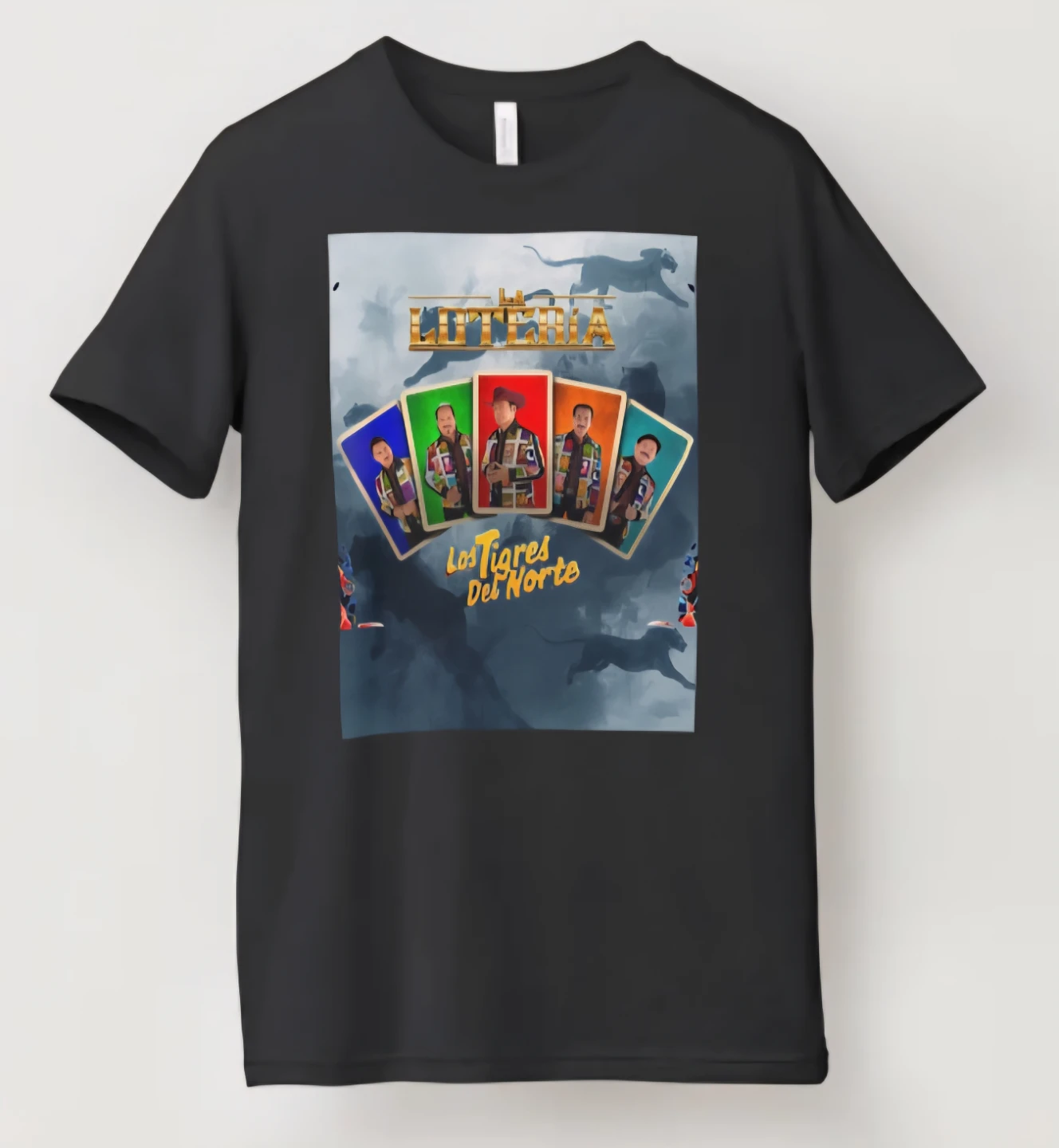 Los Tigres Del Norte "Loteria" Graphic T-Shirt - photo 4