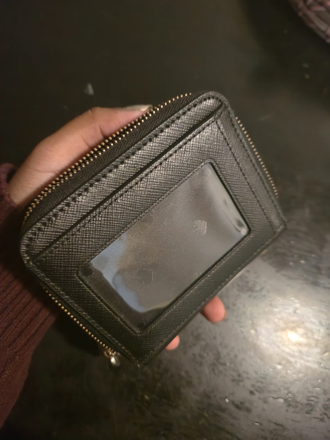 Kate Spade Black Leather Bifold Wallet - photo 3
