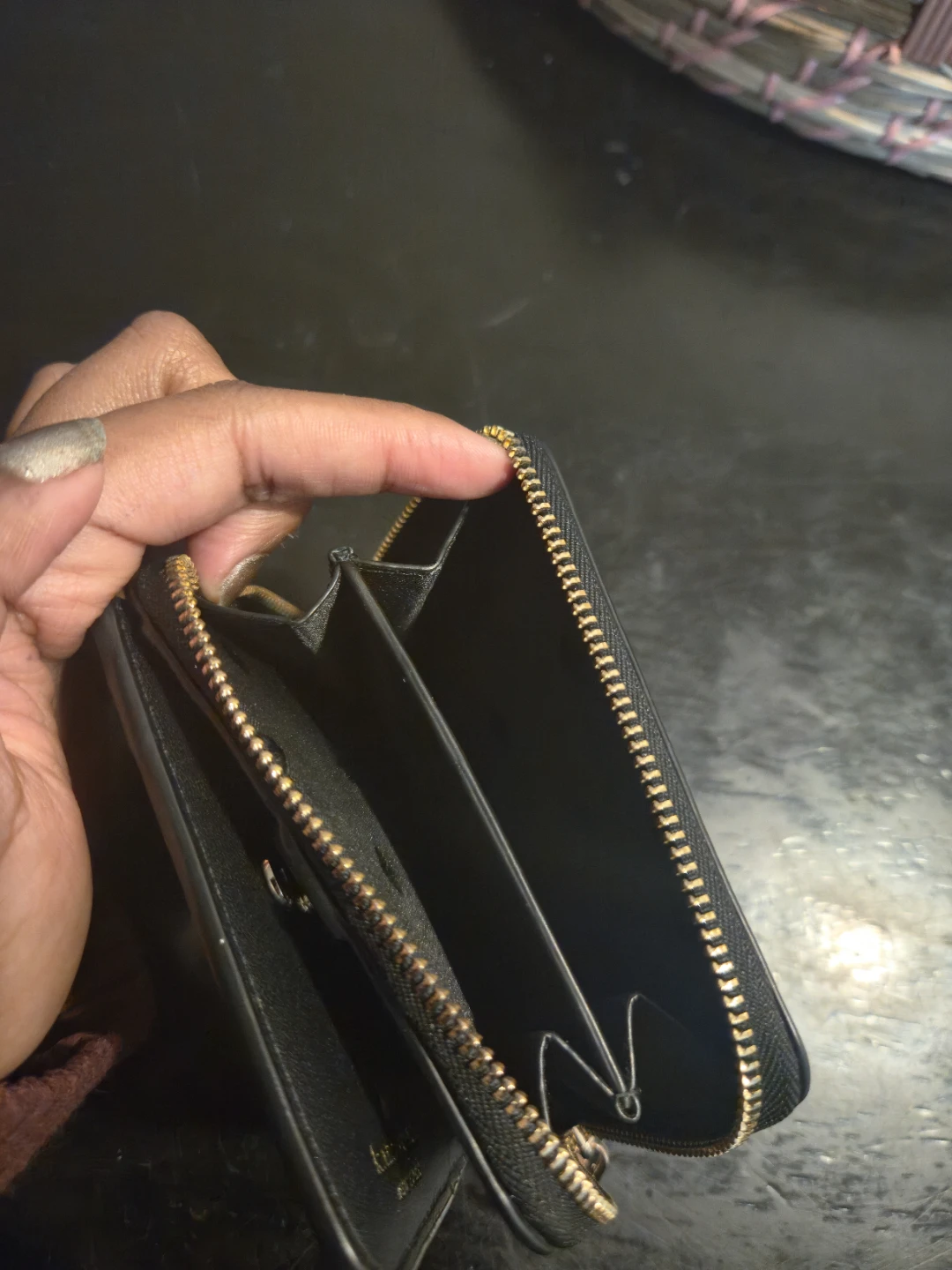 Kate Spade Black Leather Bifold Wallet - photo 4