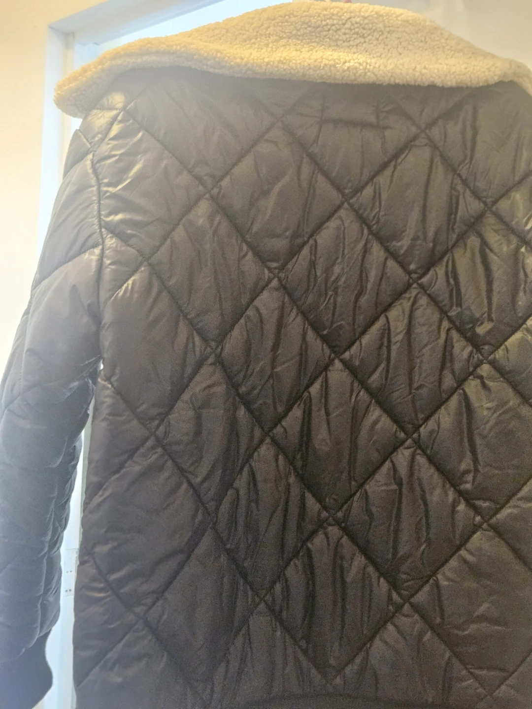 Rails Quilted Puffer Jacket - Black - Size S - photo 2