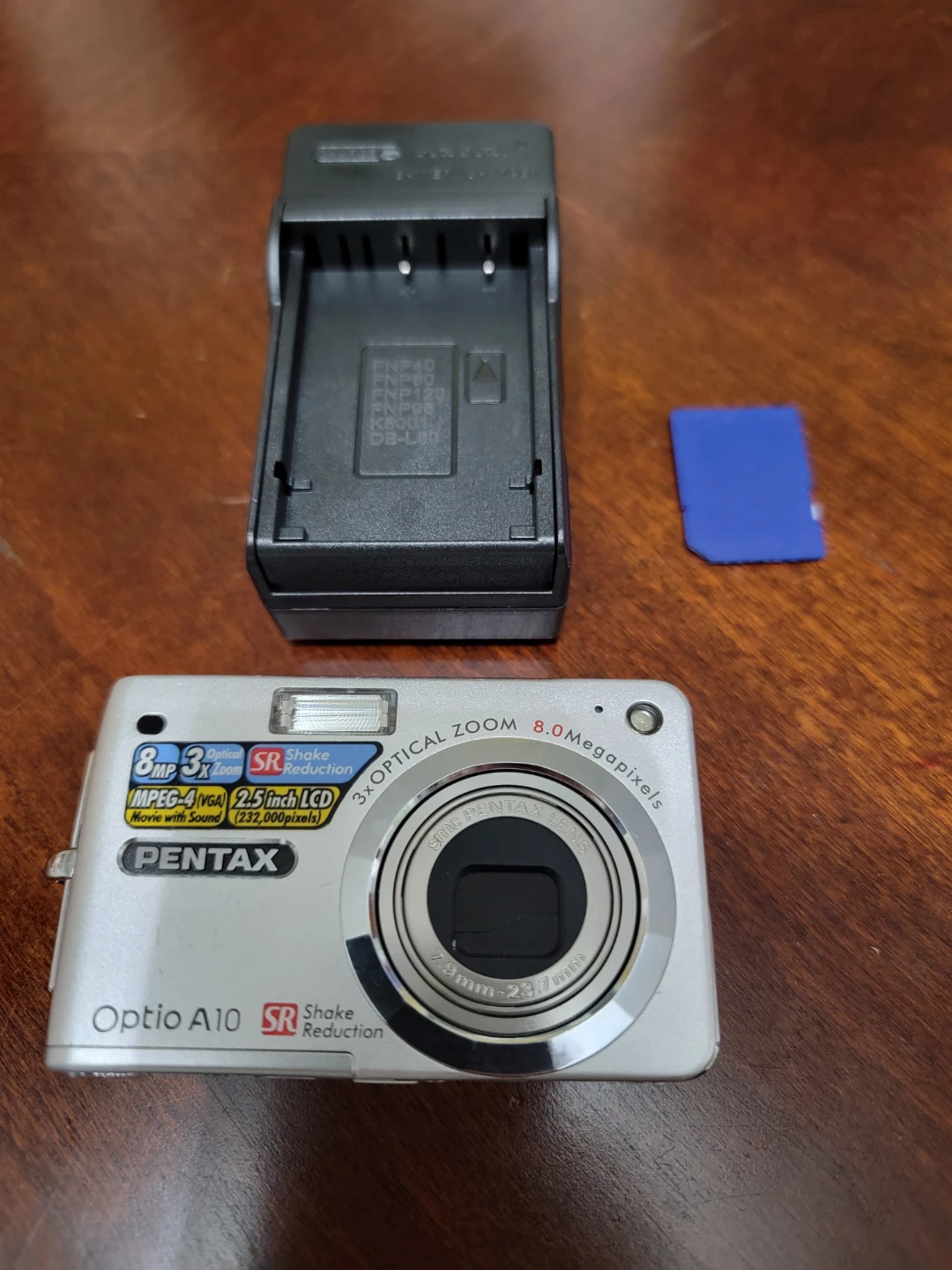 Pentax Optio A10 Digital Camera Silver - photo 2