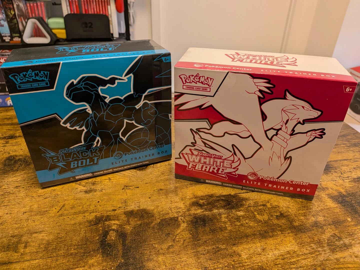 Pokemon TCG:  Black Bolt & White Flare Pokemon Center ETBs