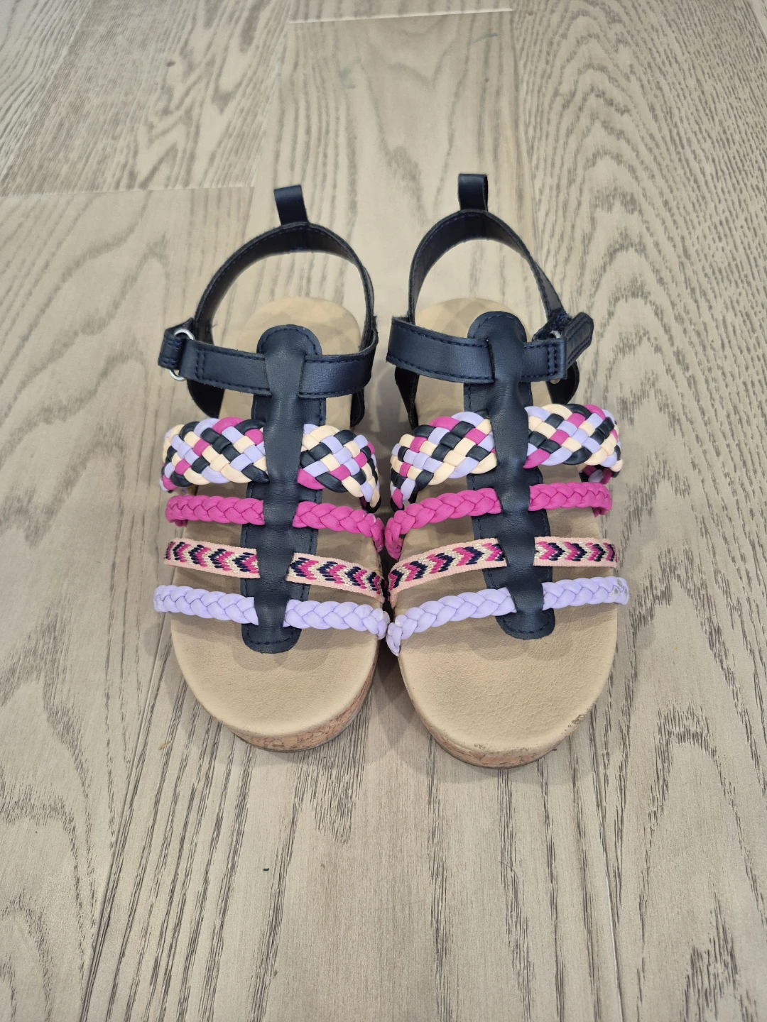 Girls Multi-Colour Strappy Sandals - photo 2