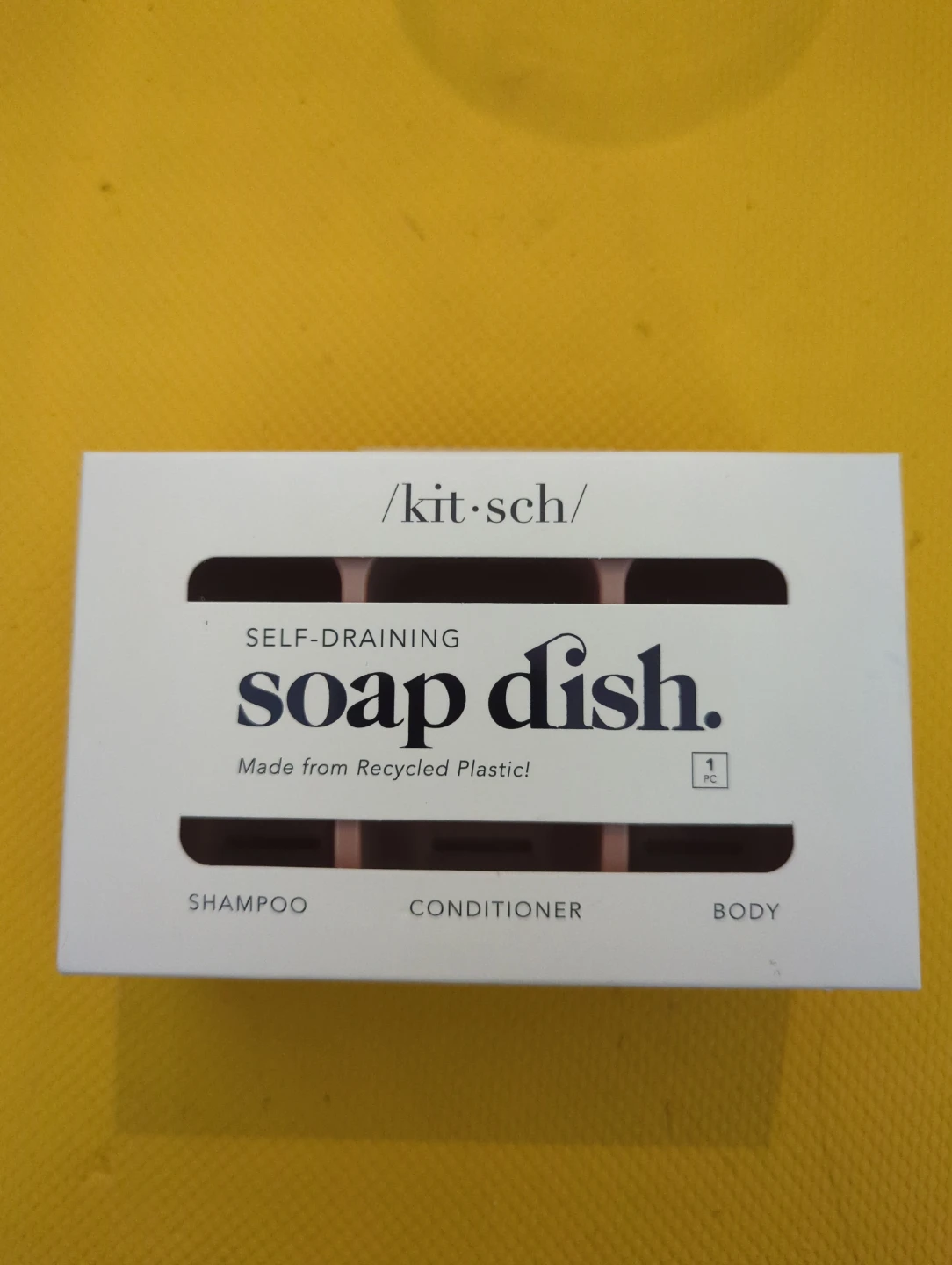 Kitsch Self-Draining Soap Dish