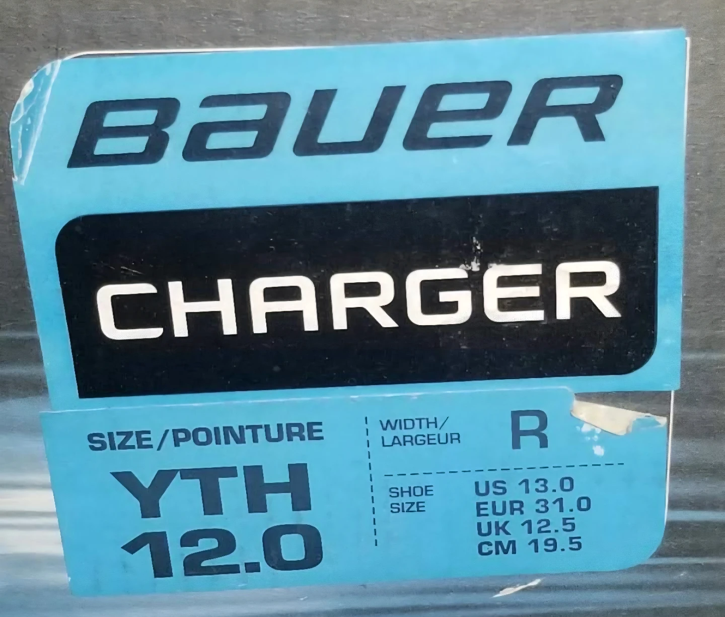 Bauer Charger Youth Hockey Skates Size 12.0 - photo 3