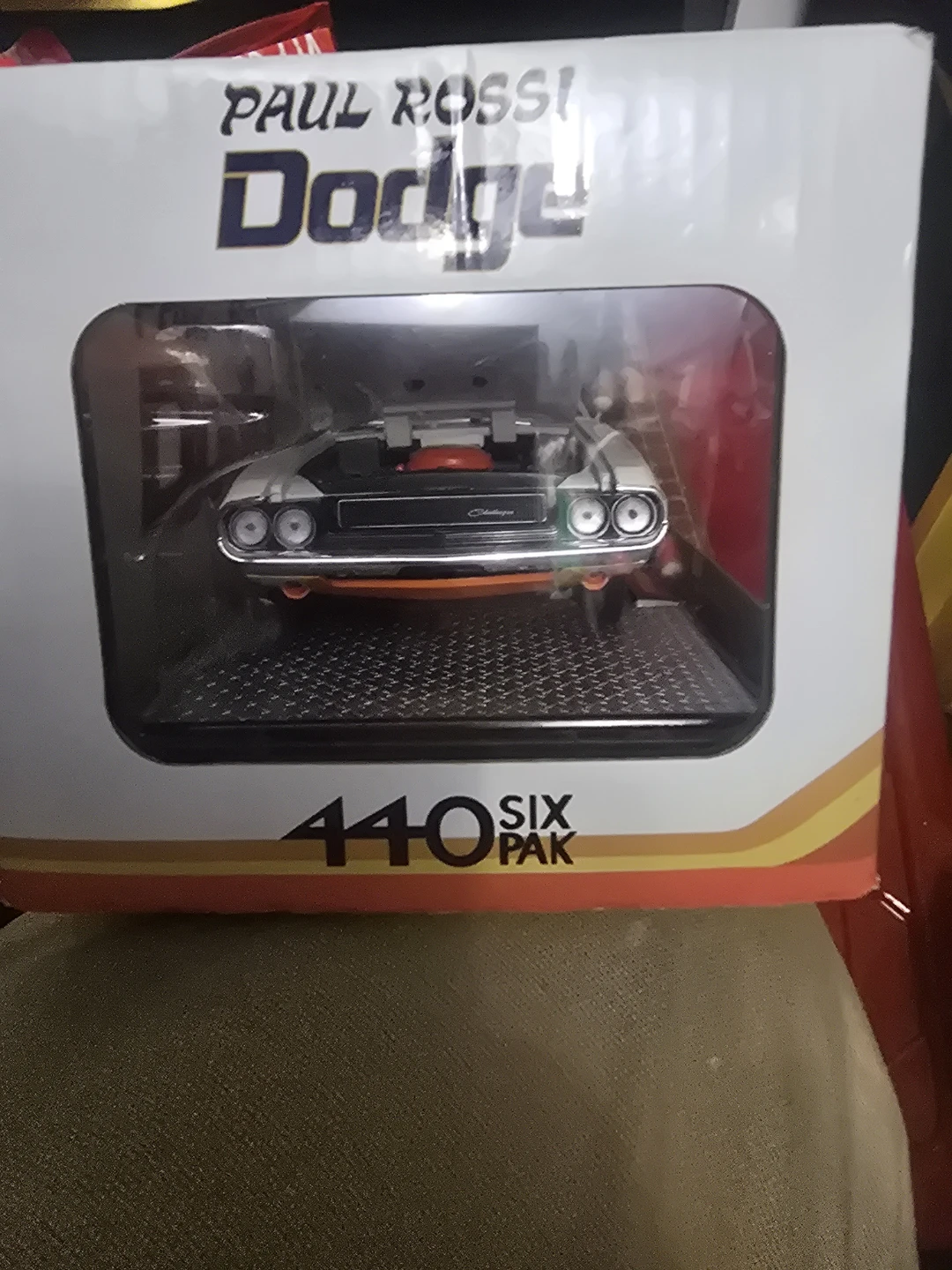 Paul Rossi Dodge 440 Six Pack 1970 Challenger T/A Drag Car Model - photo 3