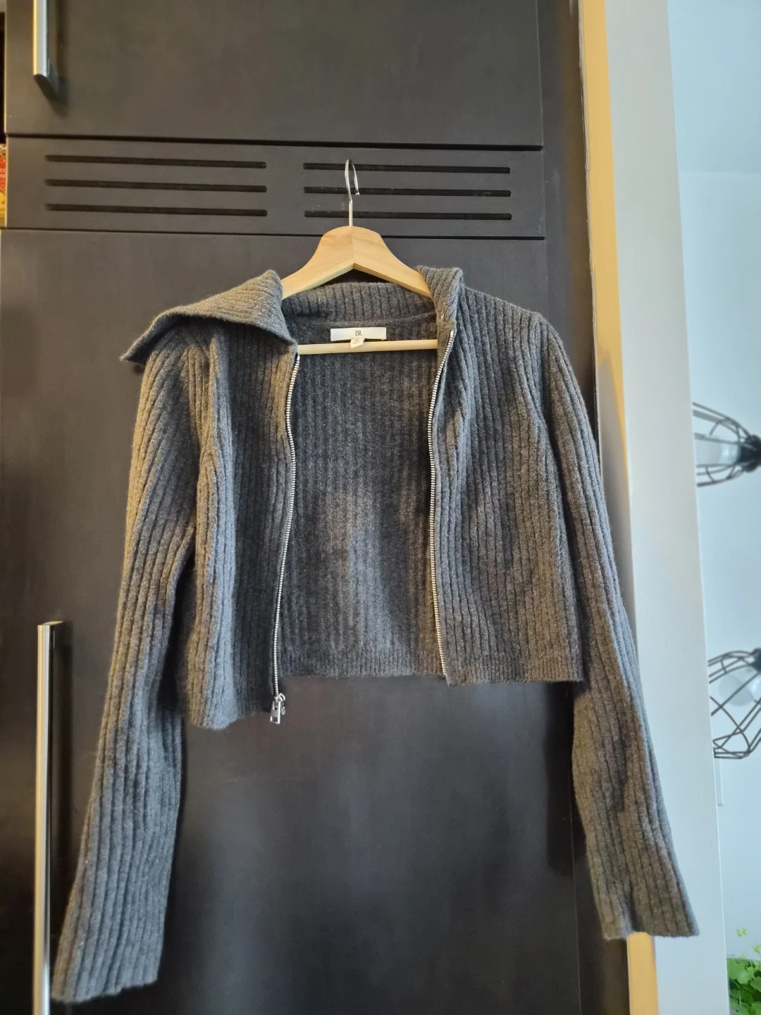 BR Grey Zip-Up Sweater - XS - photo 2