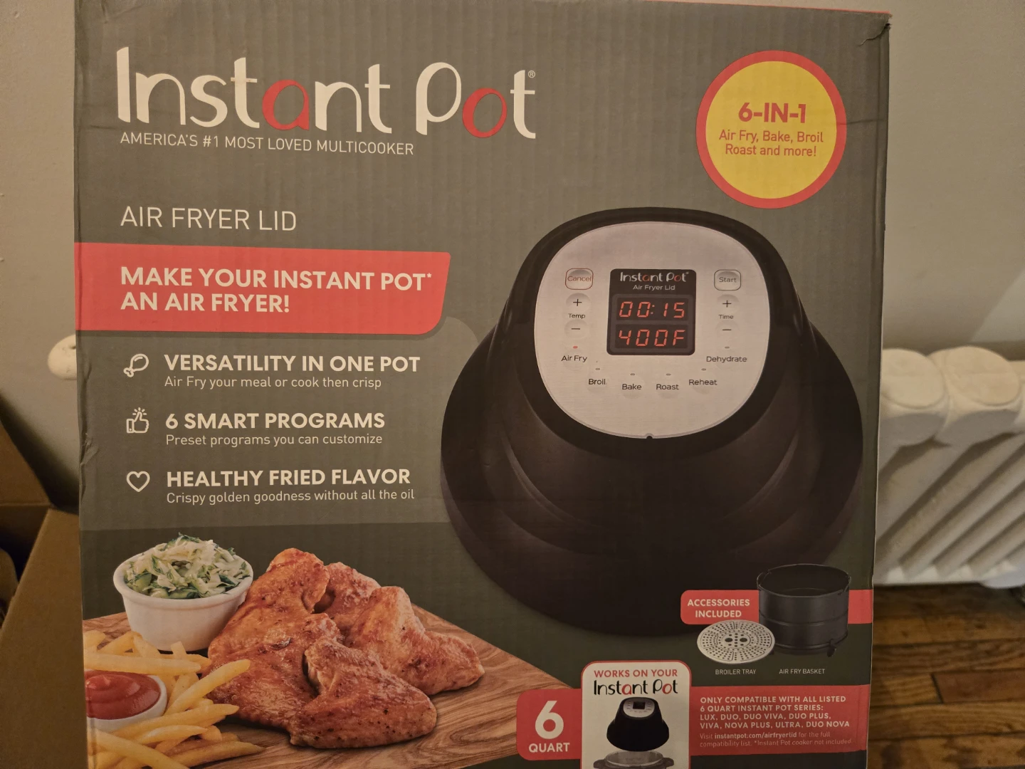 Instant Pot Air Fryer Lid