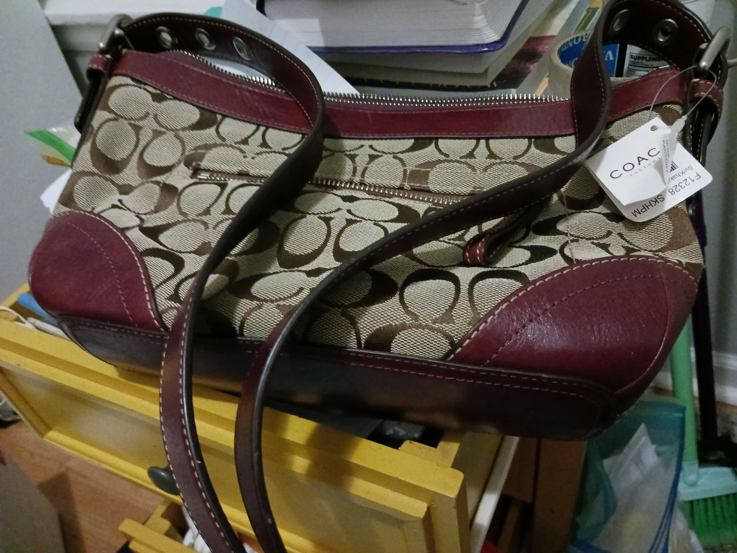 Coach Monogram Shoulder Bag - photo 2