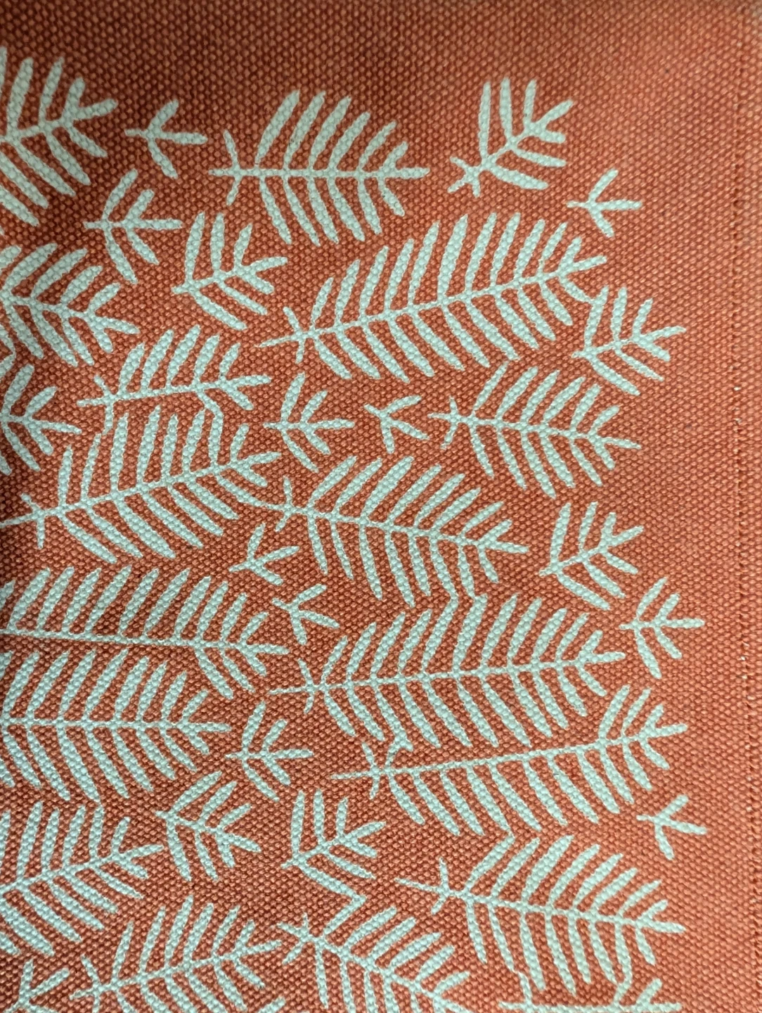 Danica Studio Zipper Pouch - Orange Hare & Fern Design🏆 - photo 2