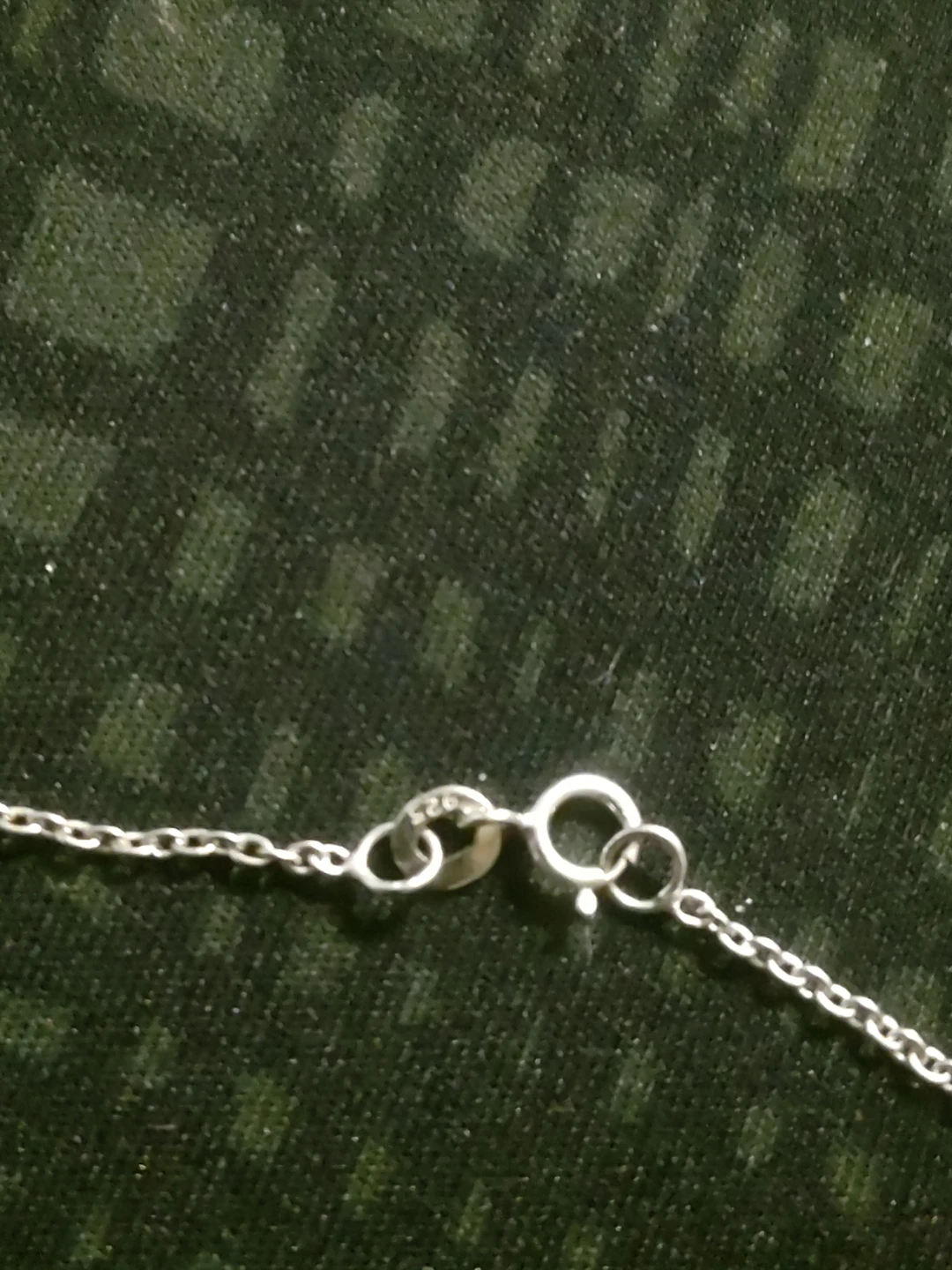 Silver 925Necklace Rose quartz pendant - photo 2