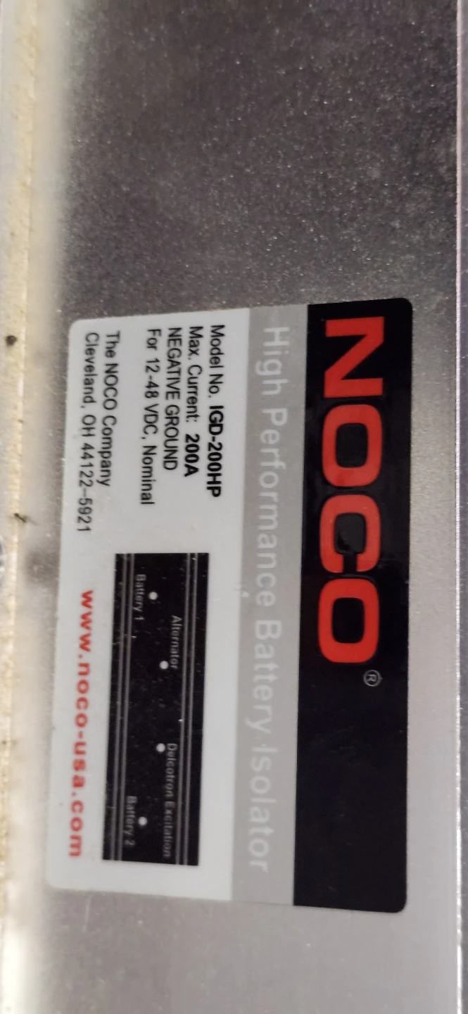 NOCO High Performance Battery Isolator 200A - photo 3