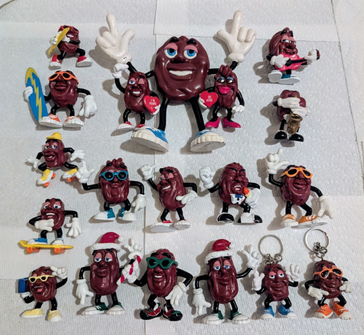 Vintage California Raisins Figurines