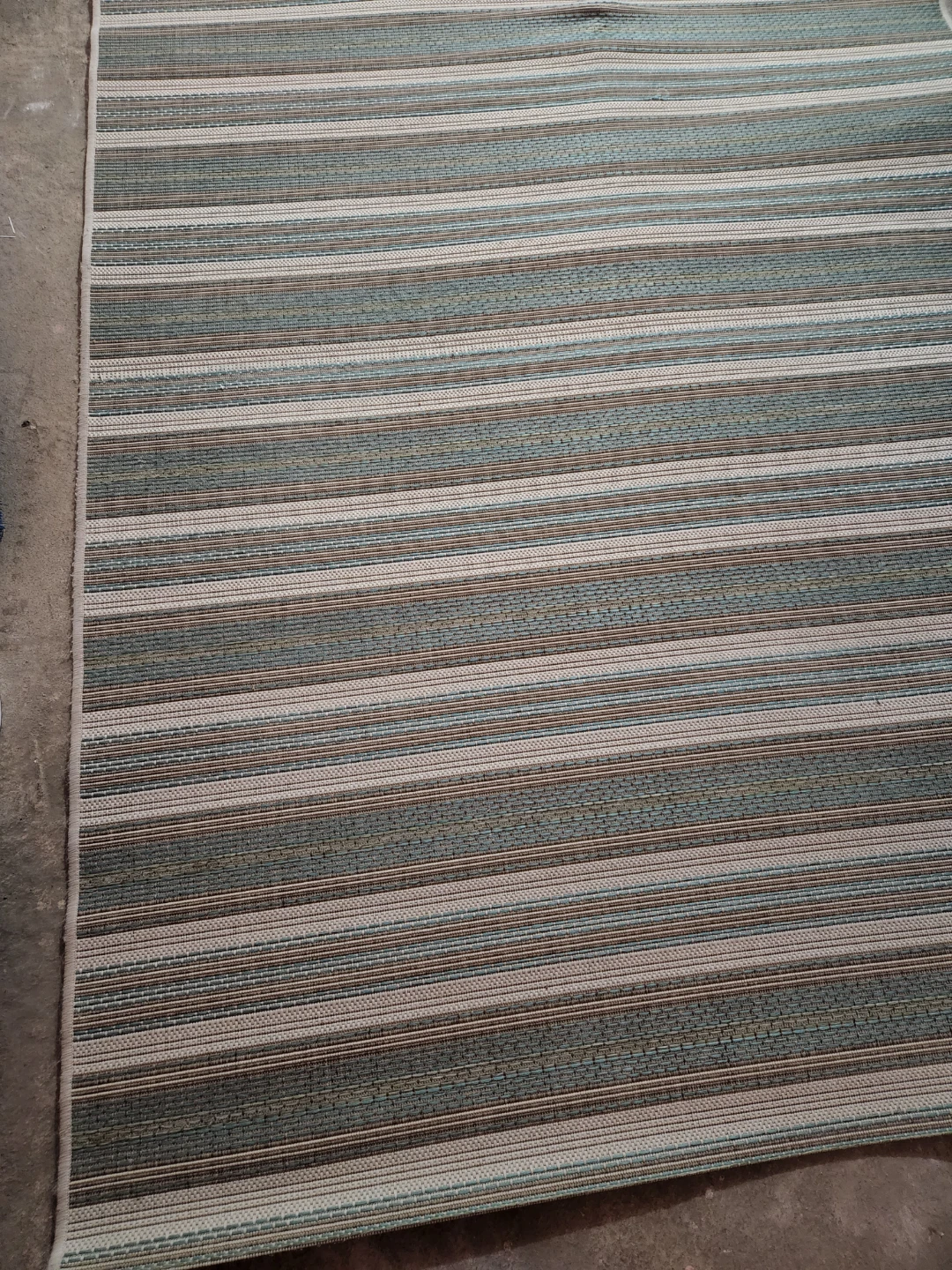 Striped Indoor Outdoor Area Rug