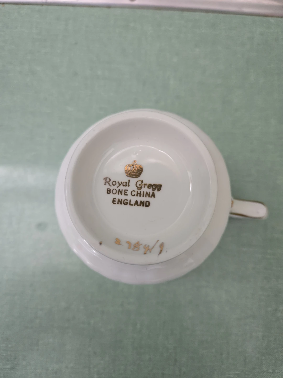 Vintage Royal Gregg Tea Cup & Saucer - photo 3