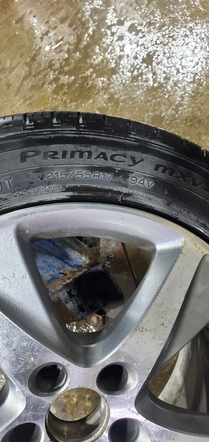 Acura TSX Wheels Michelin Primacy MXV4 Tires - photo 4