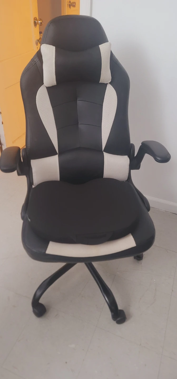 Gaming Chair with Lumbar and Headrest Pillows - photo 2