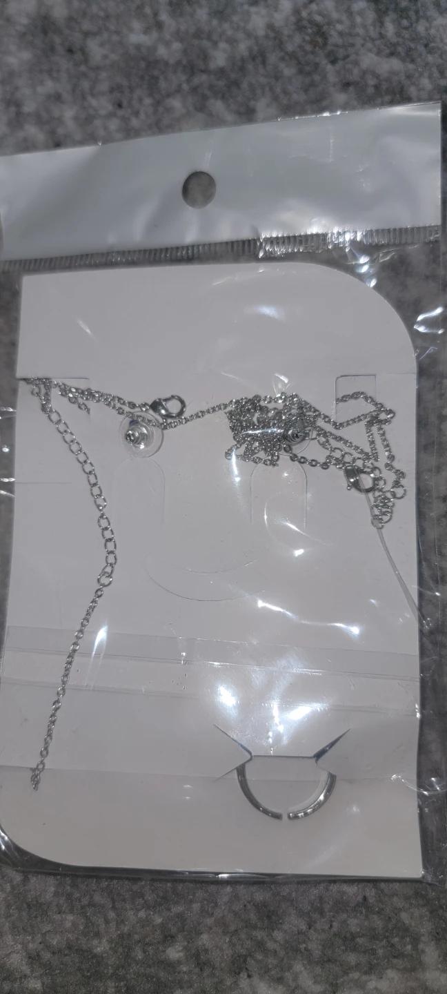 Fashion Jewelry Set - Necklace, Earrings, and Ring - photo 2
