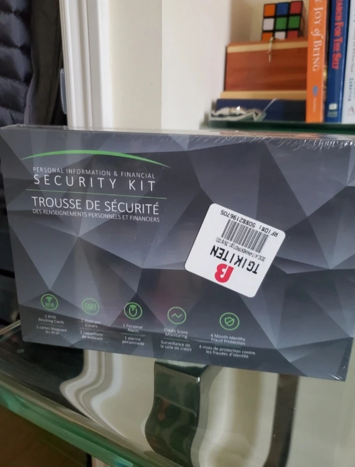 TGI Personal Information & Financial Security Kit 🧡