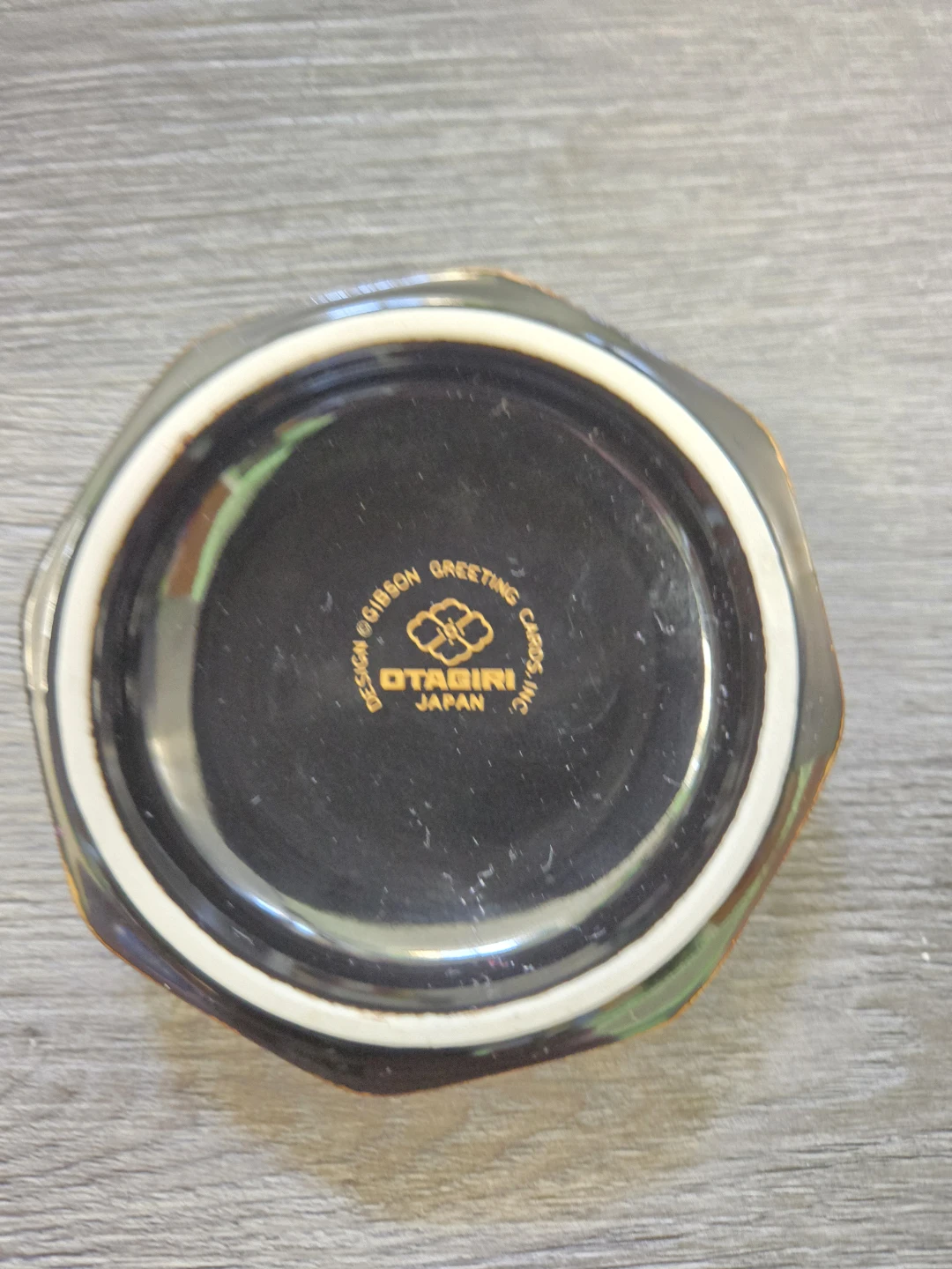 Vintage Otagiri Hummingbird Octagon Trinket Box - photo 3