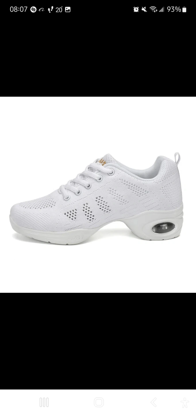 White Dance Sneakers - photo 2