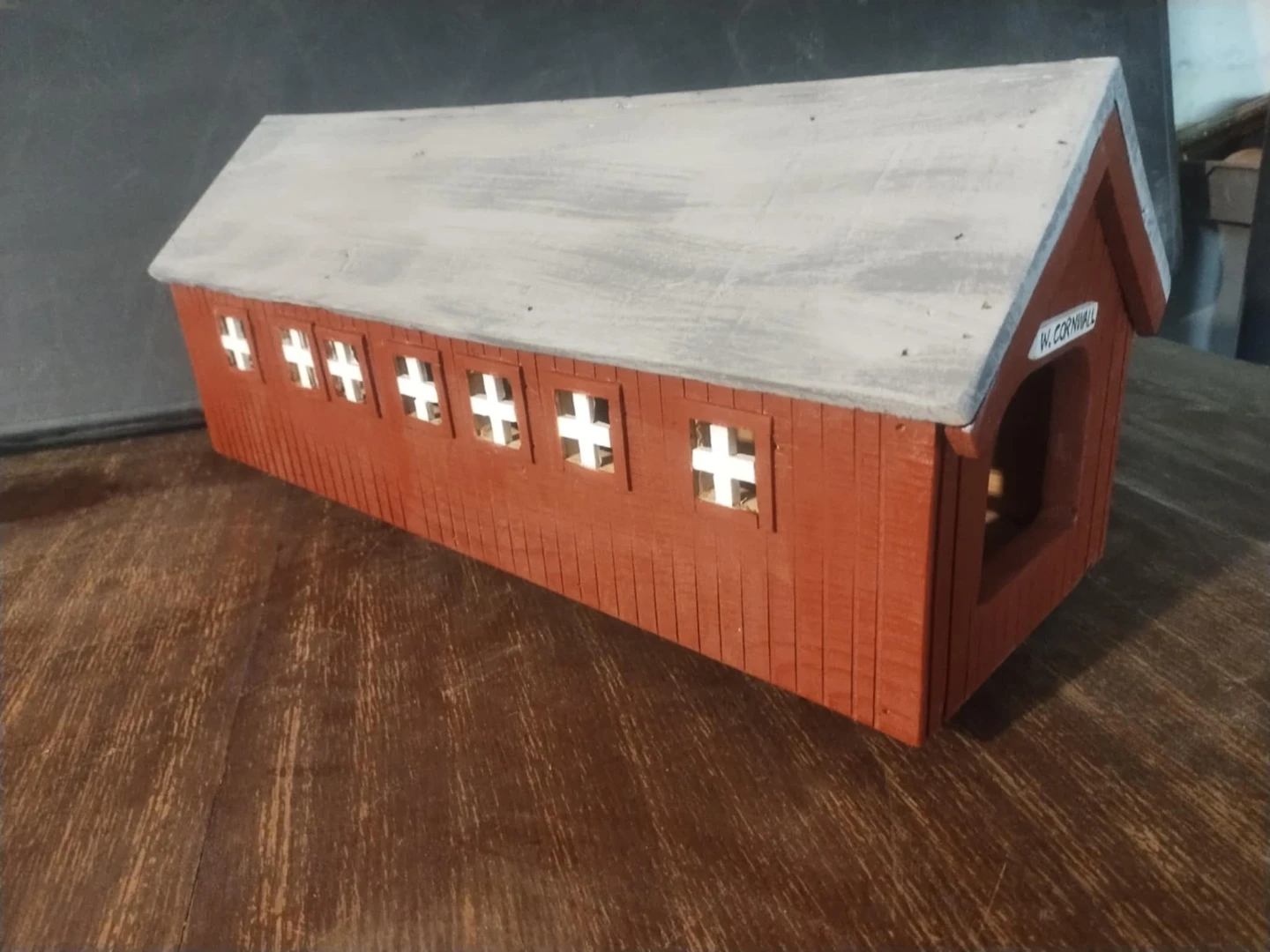 W. Cornwall Covered Bridge Model - photo 2