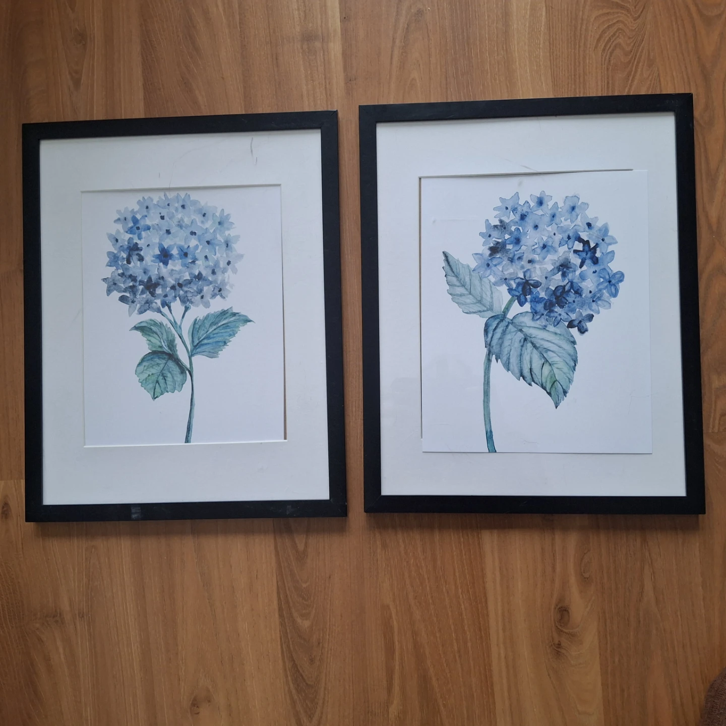 Set of 2 Framed  Watercolour Prints