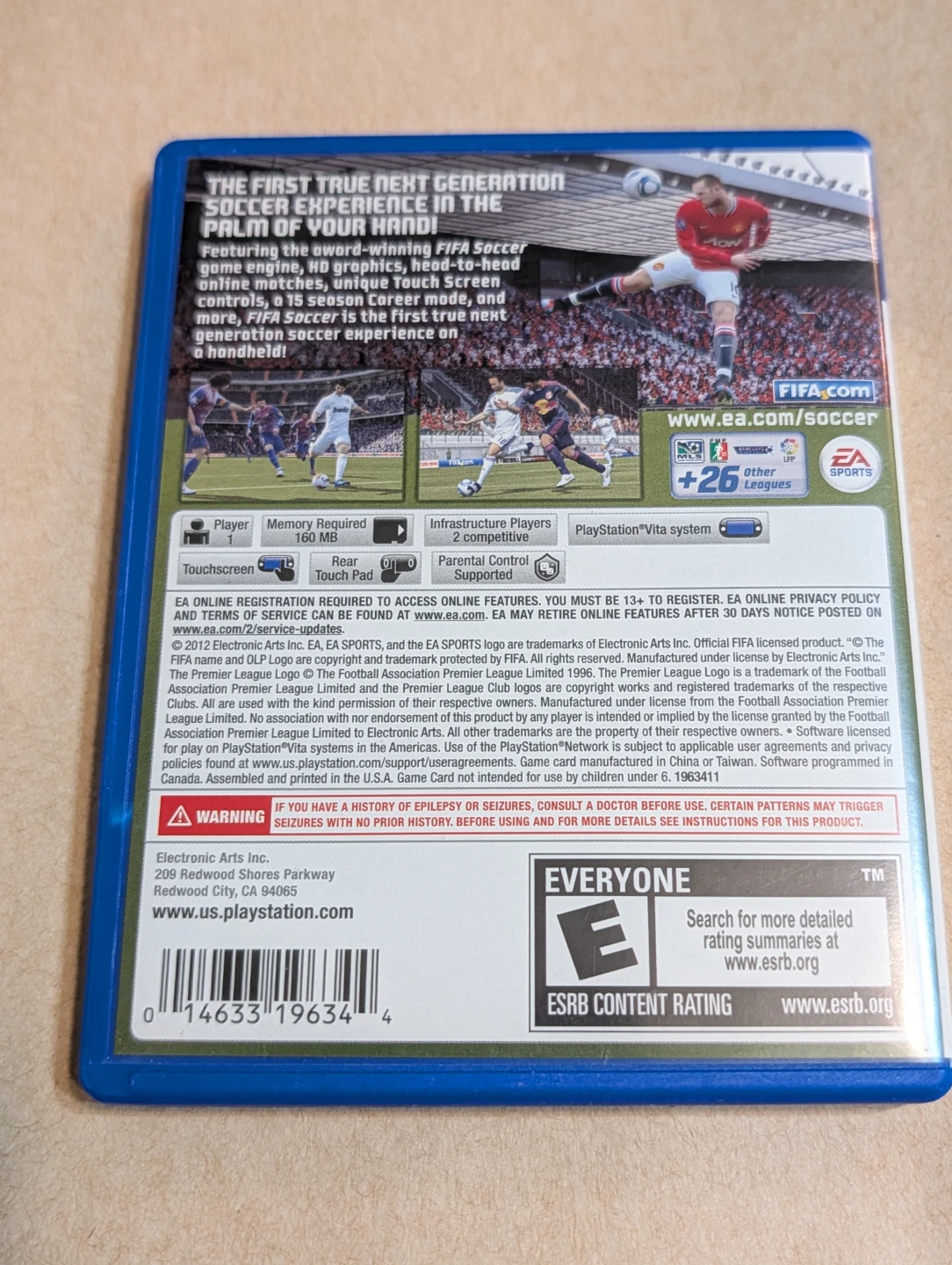 EA Sports FIFA Soccer PS Vita Video Game - photo 2