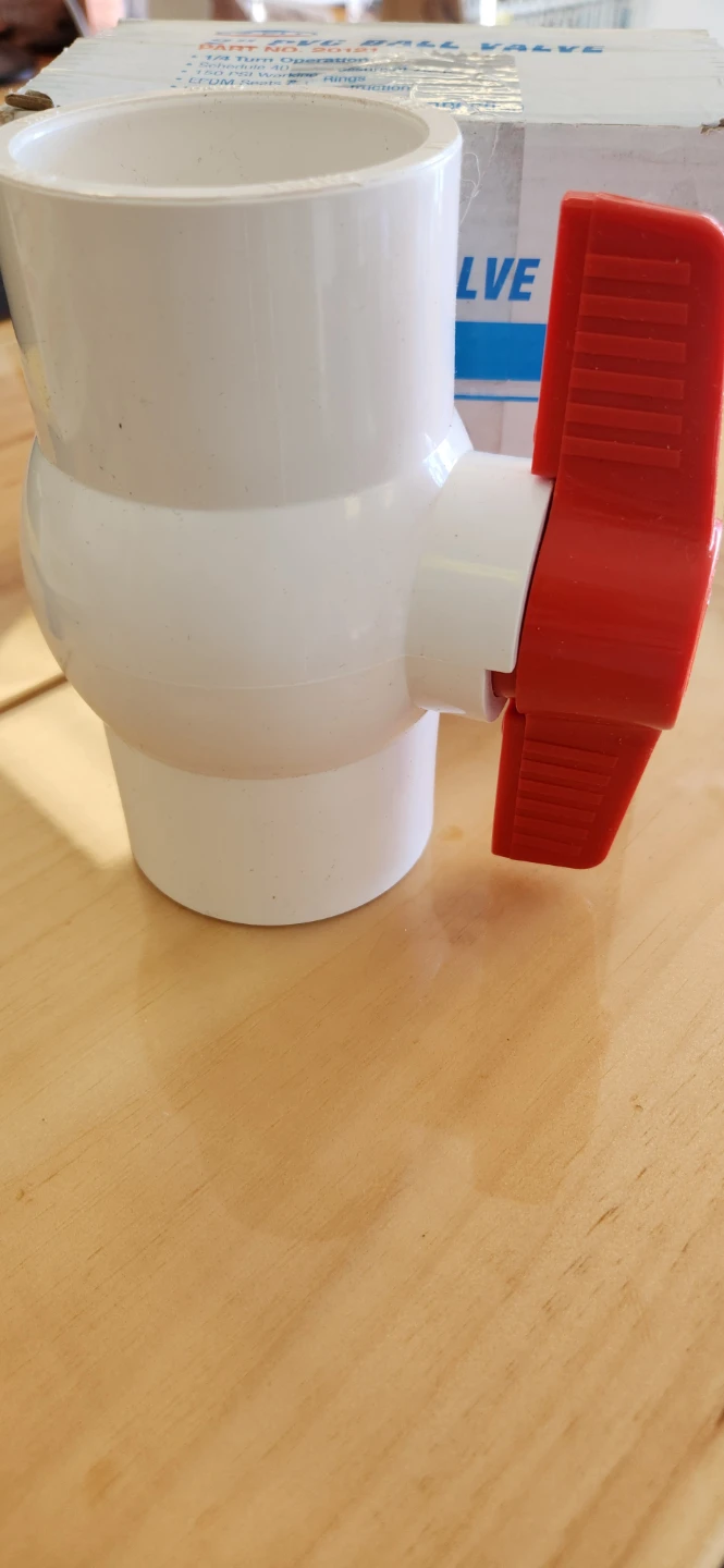 Eastman 2 in. Schedule 40 PVC Slip Ball Valve - photo 2