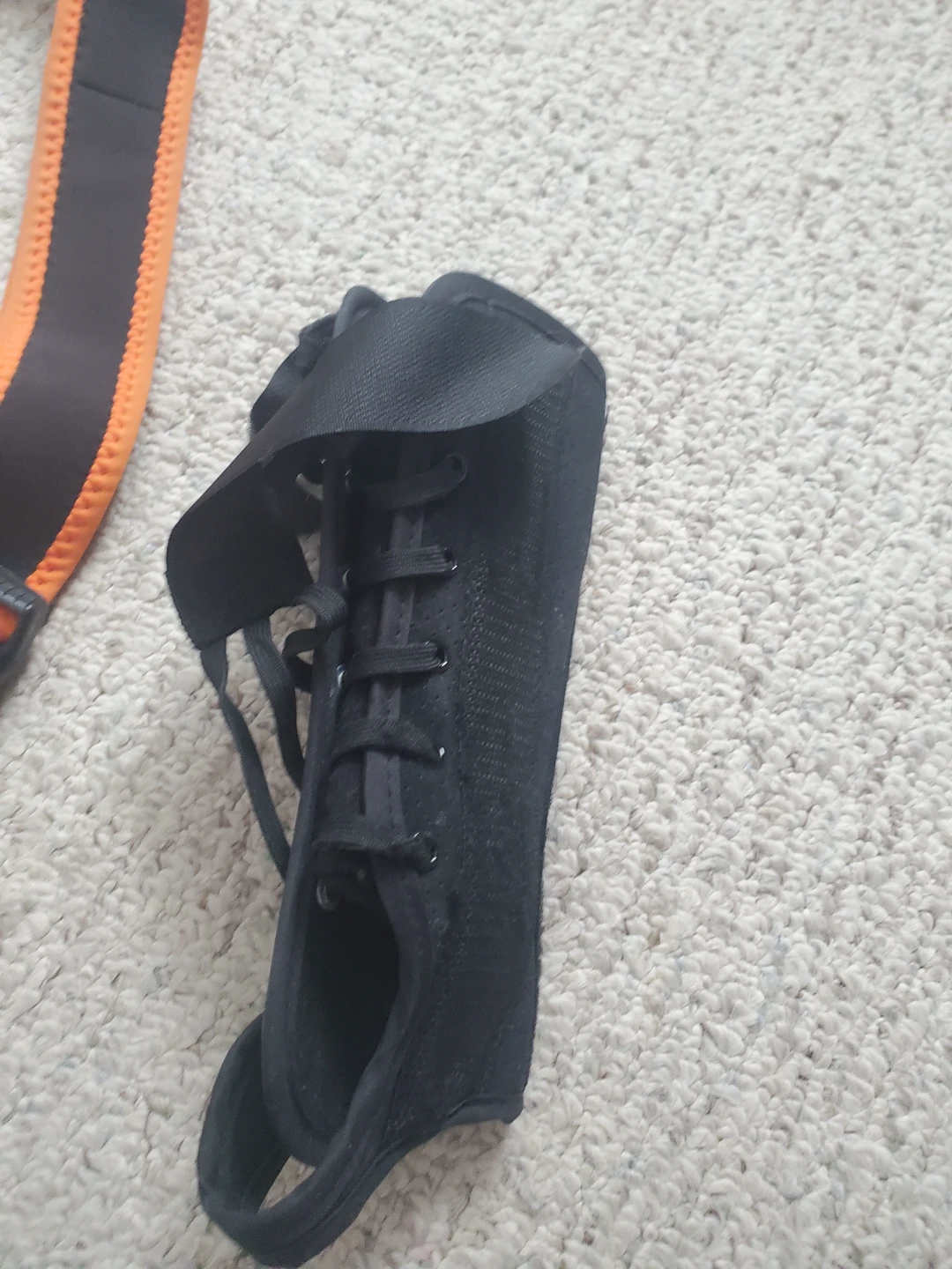 EKO Black Ankle Brace Support with Laces