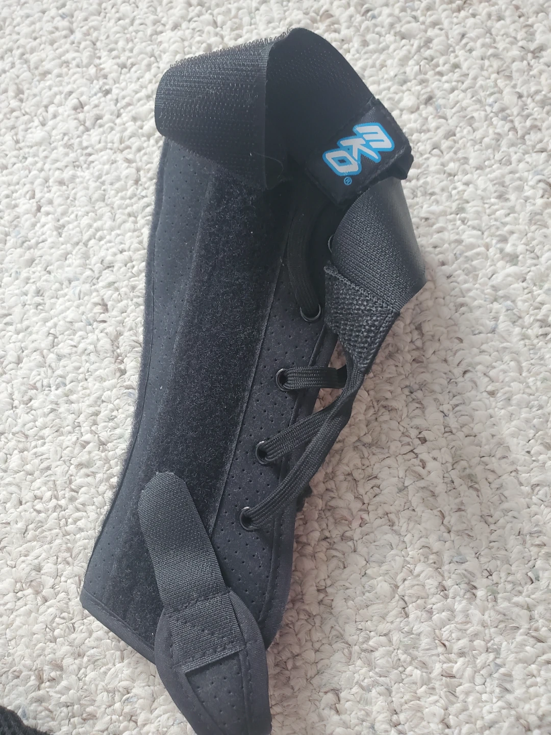 EKO Black Ankle Brace Support with Laces - photo 2