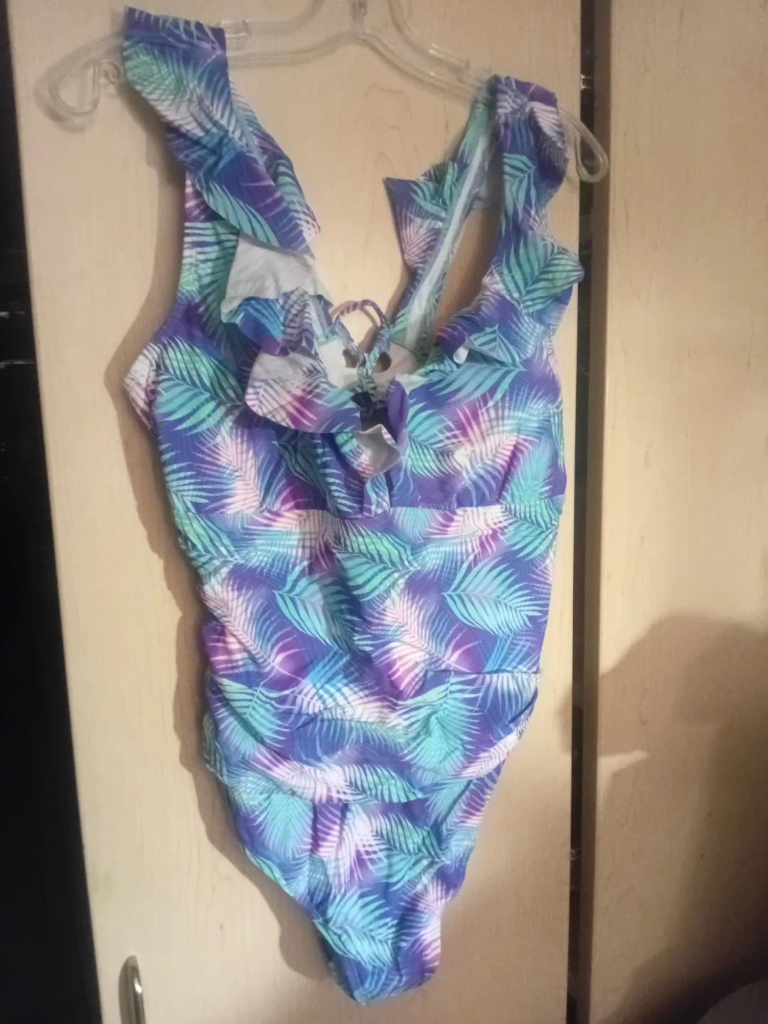 NEW!   Women's Tropical Print One-Piece Swimsuit (Size 16 & 18)