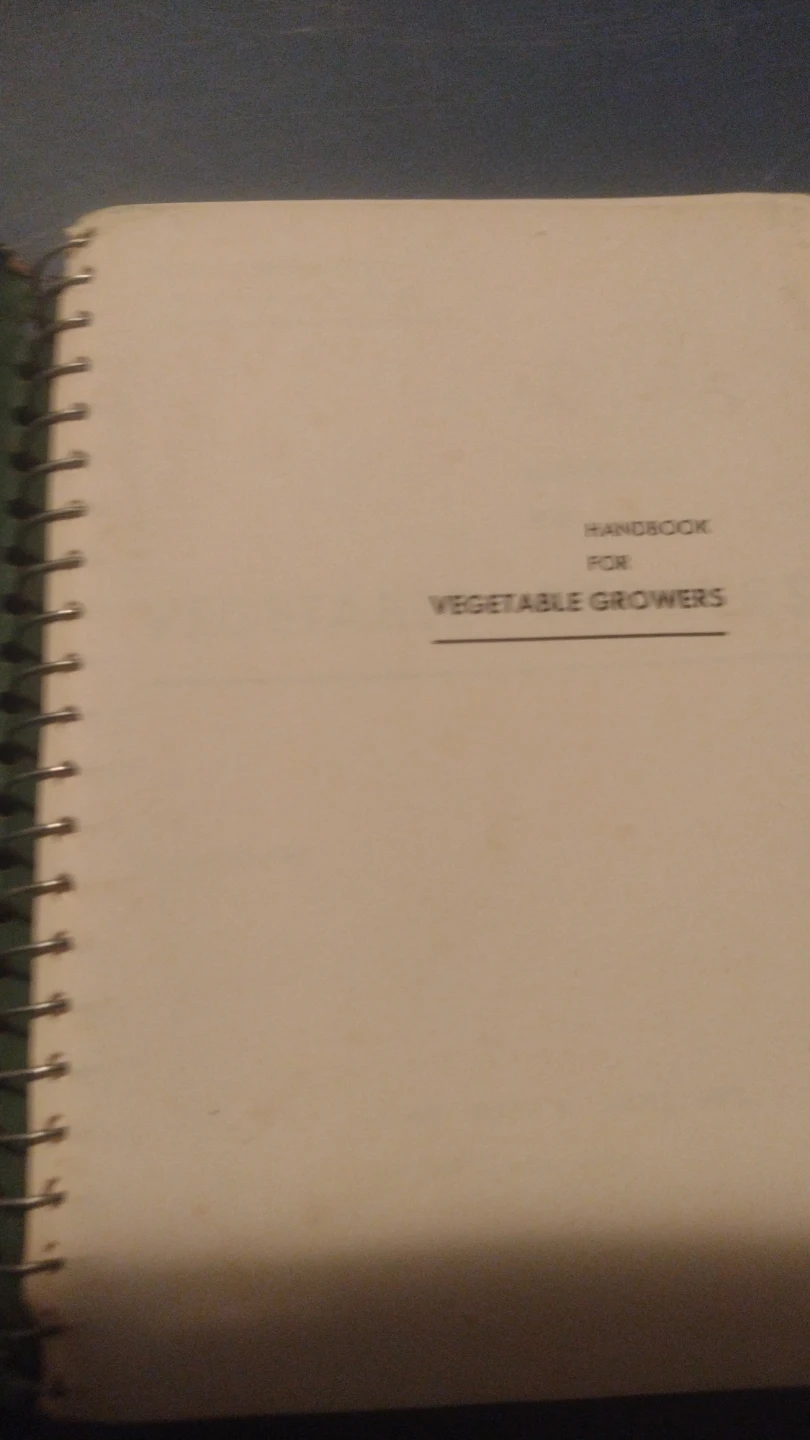 Handbook for Vegetable Growers by Knott & Wiley - photo 2