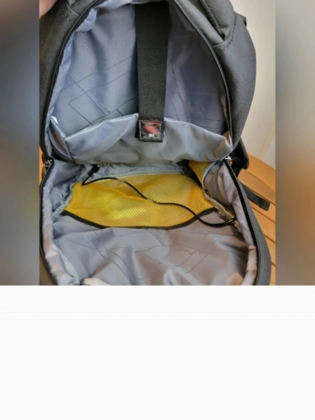 NEW🧡 BACKPACK RFID ID PROTECT BUILT IN, BLACK, Bruno Cavali - photo 5