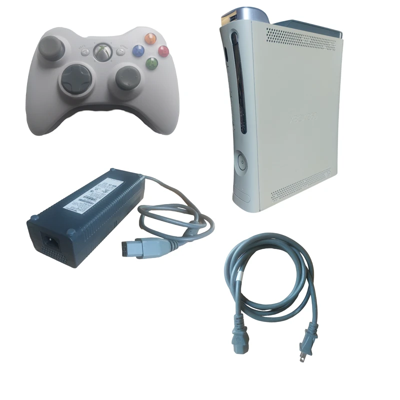 Microsoft Xbox 360 Console with Controller and Accessories