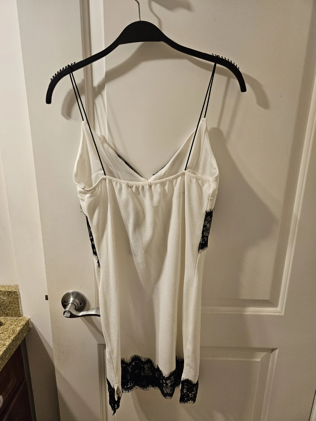 Small Glamour Babe White Lace Trim Dress - photo 2