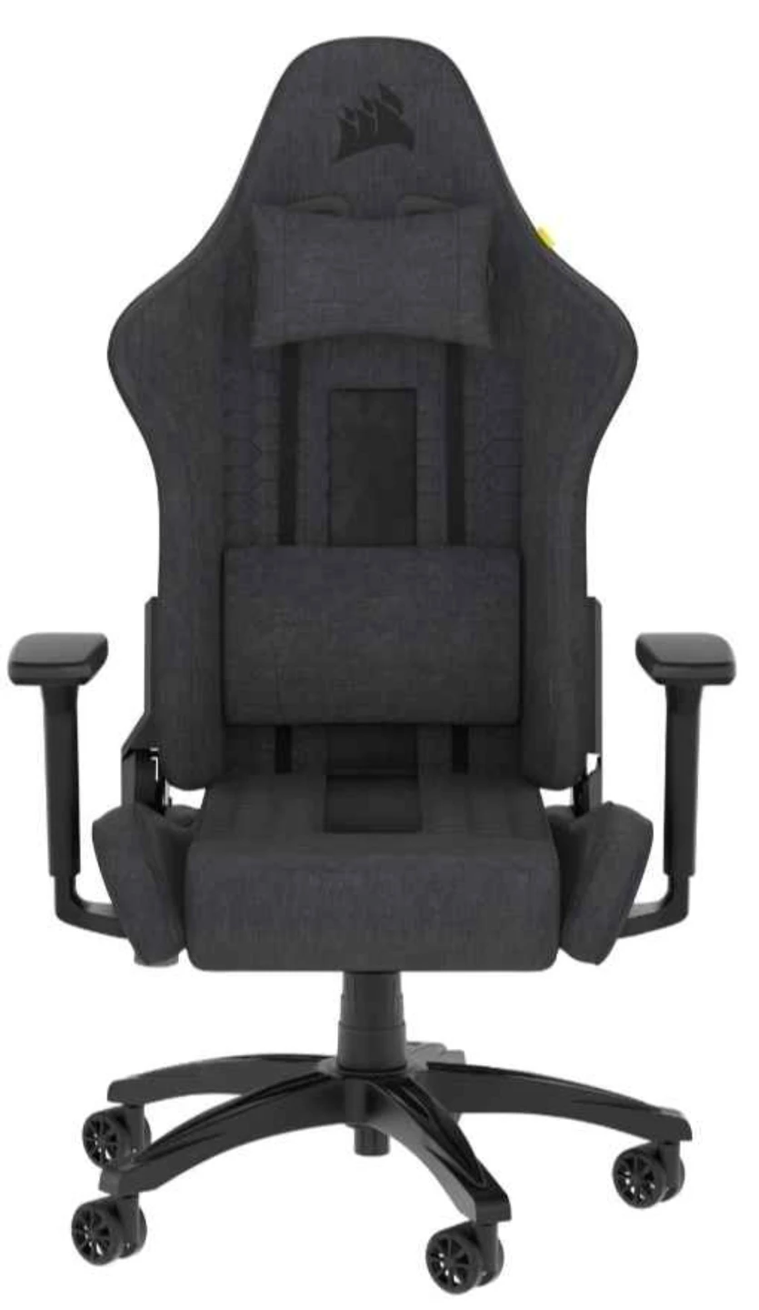Corsair TC100 RELAXED Ergonomic Gaming Chair - Grey/Black