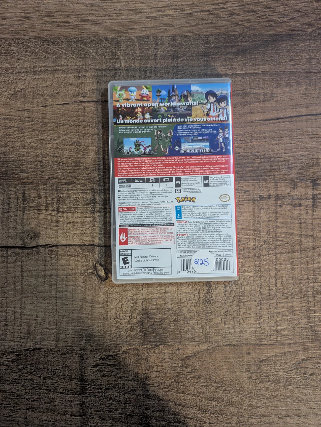 Pokemon Scarlet Nintendo Switch - photo 2