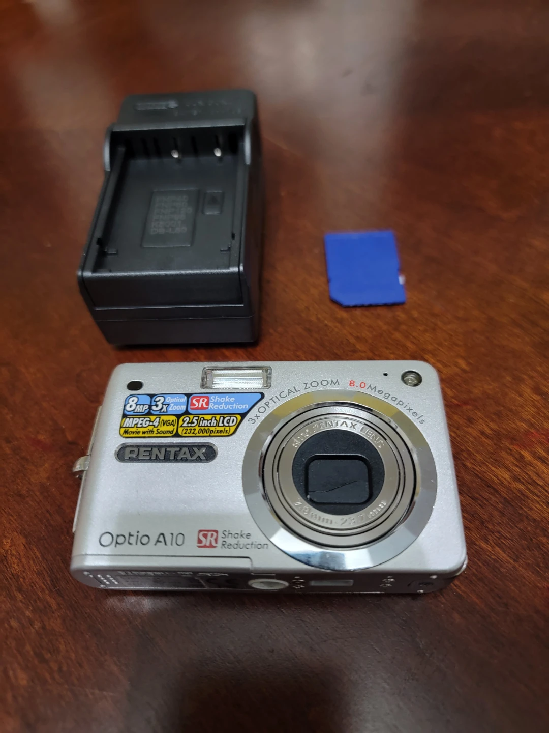 Pentax Optio A10 Digital Camera Silver