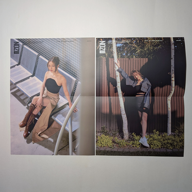 Jihyo - ZONE Folded Posters