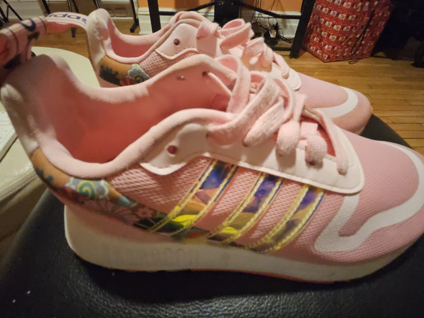Adidas Pink Lace-Up Sneakers - photo 2