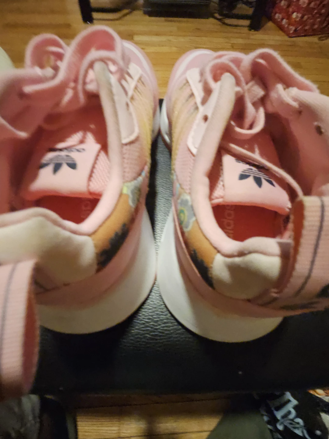 Adidas Pink Lace-Up Sneakers - photo 3