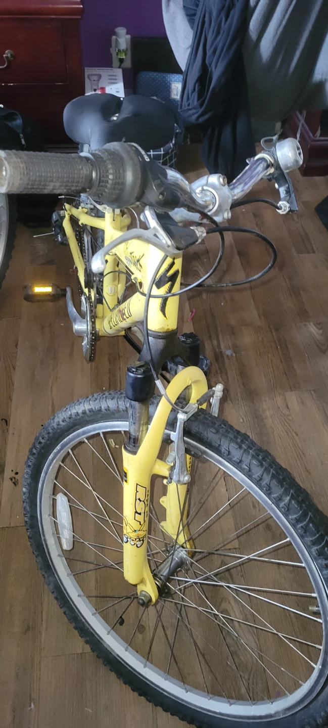 Yellow specialized gear bike - photo 5