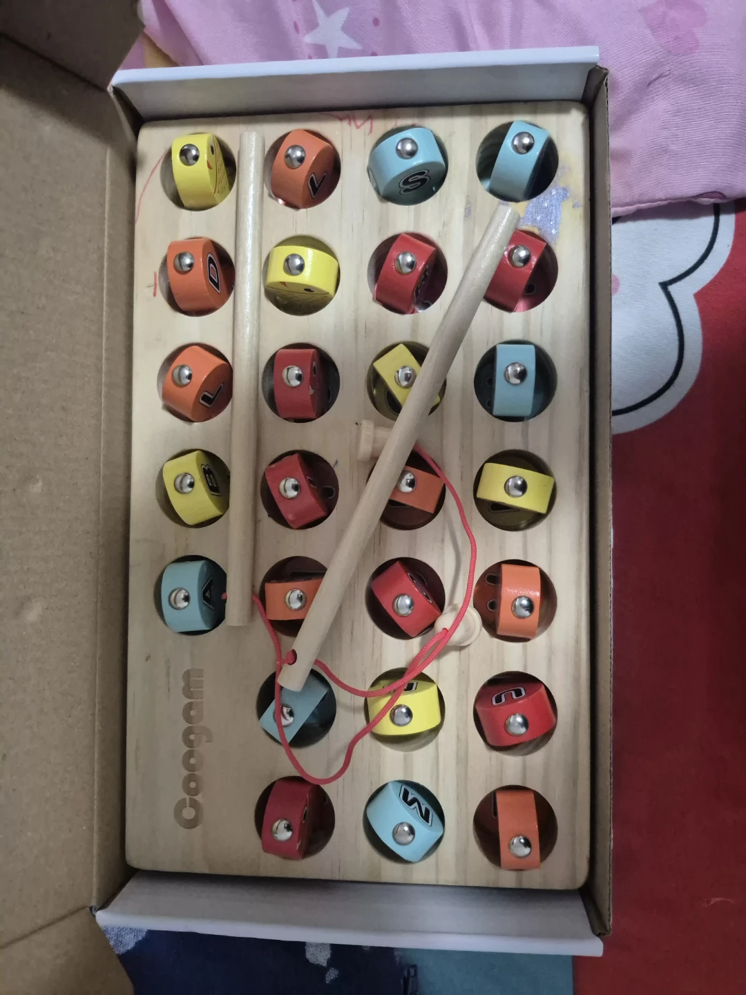 Letters Fishing Fine Motor Skill Toy - photo 2
